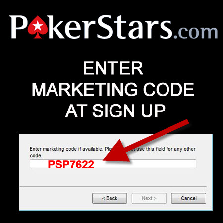 pokerstars codes